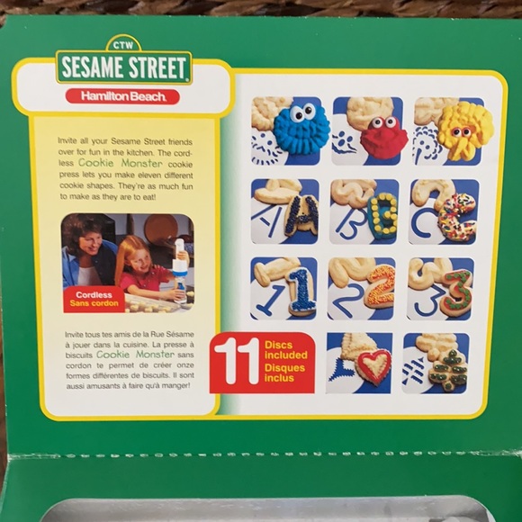 1998 Hamilton Beach Sesame Street, Cookie Monster - Picture 3 of 4